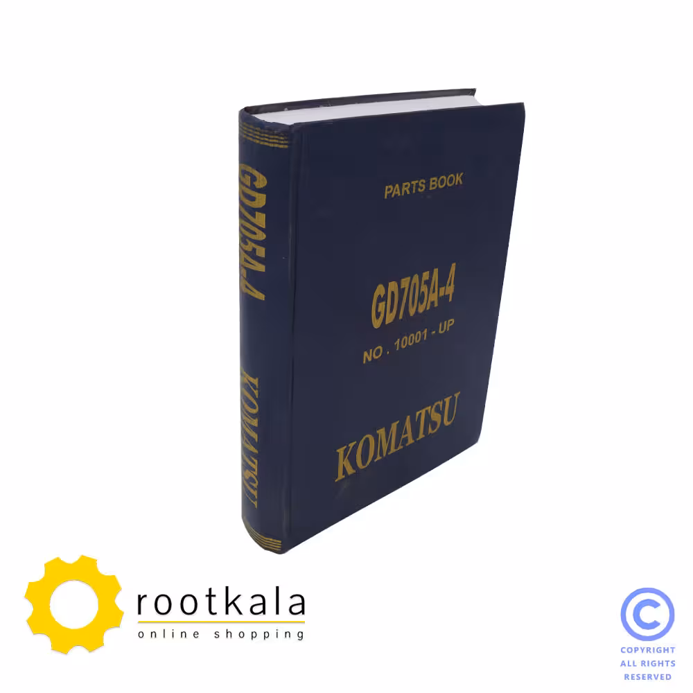 کتاب قطعات گریدر کوماتسو GD705A-4