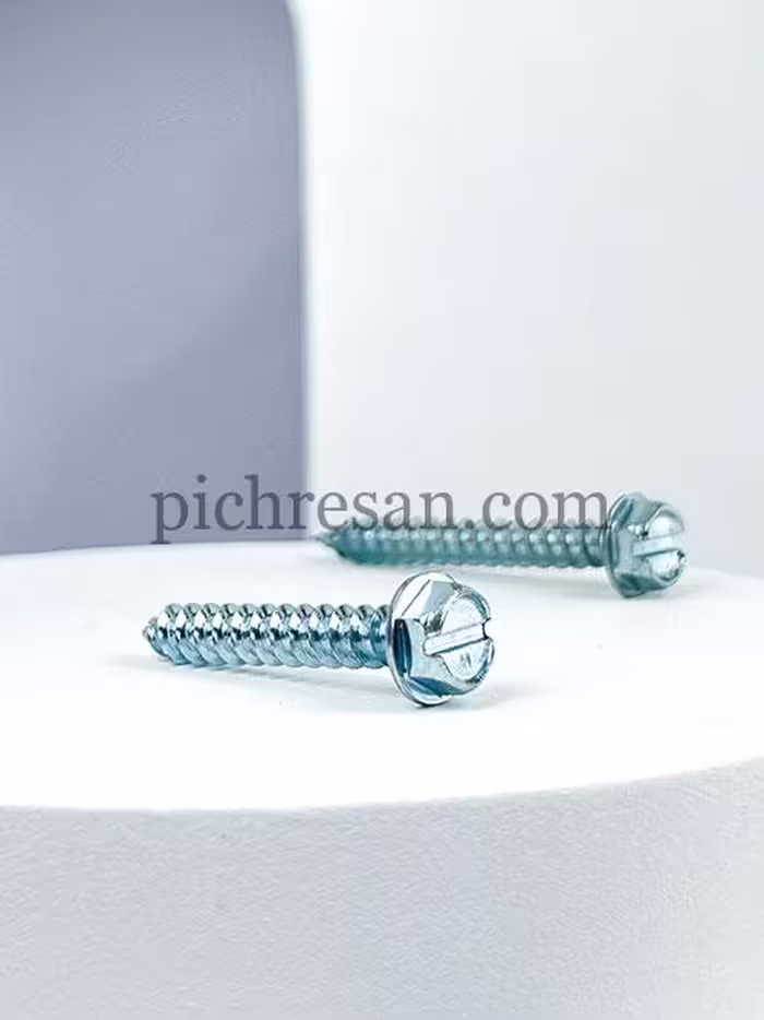 پیچ شیروانی نوک تیز 2/5 سانت تایوانی 1*14 بسته 200 عددی