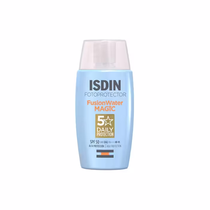 فلویید ضد آفتاب ایزدین Spf 50 مدل Fusion Water Magic مناسب انواع پوست
