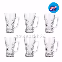 لیوان دسته دار تویو مدل رین کد 489 بسته 6 عددی