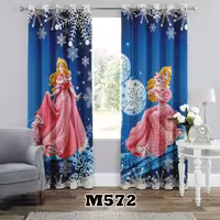 پرده سه بعدی طرح سیندرلا