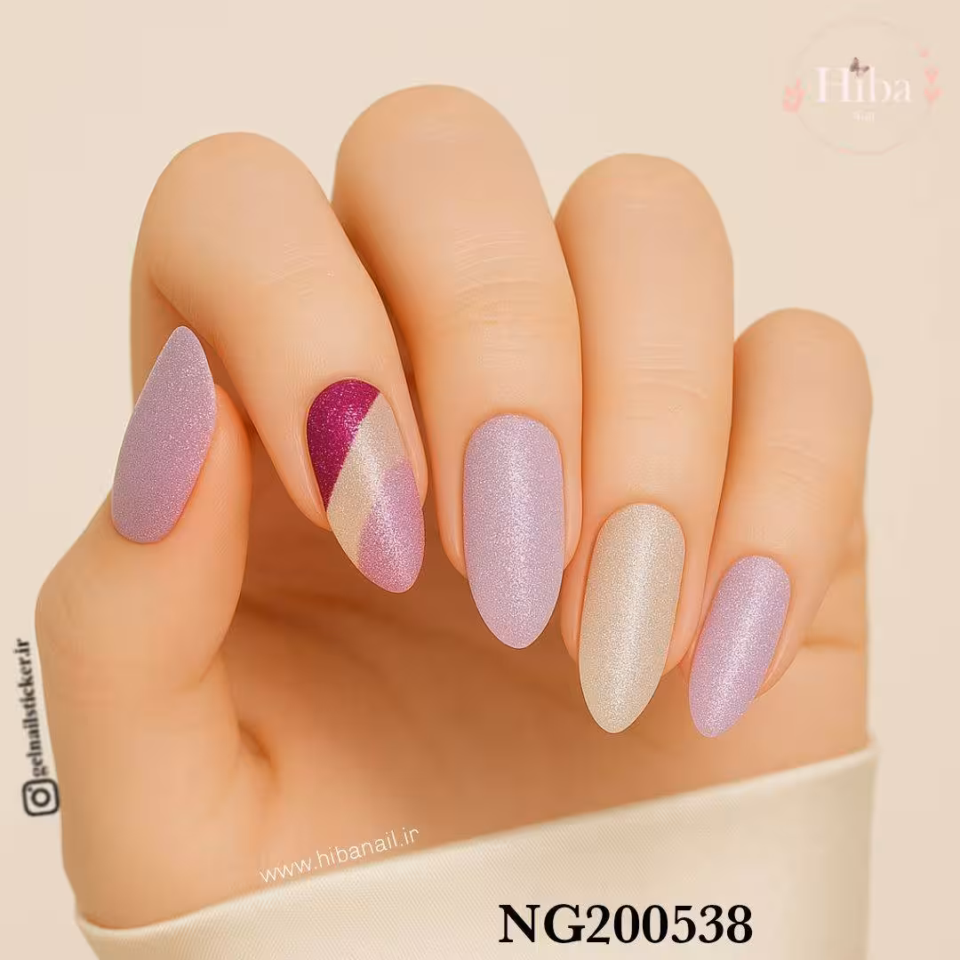 استیکر ژله ای کاشت ناخن (نیل رپ)_کد NG200538