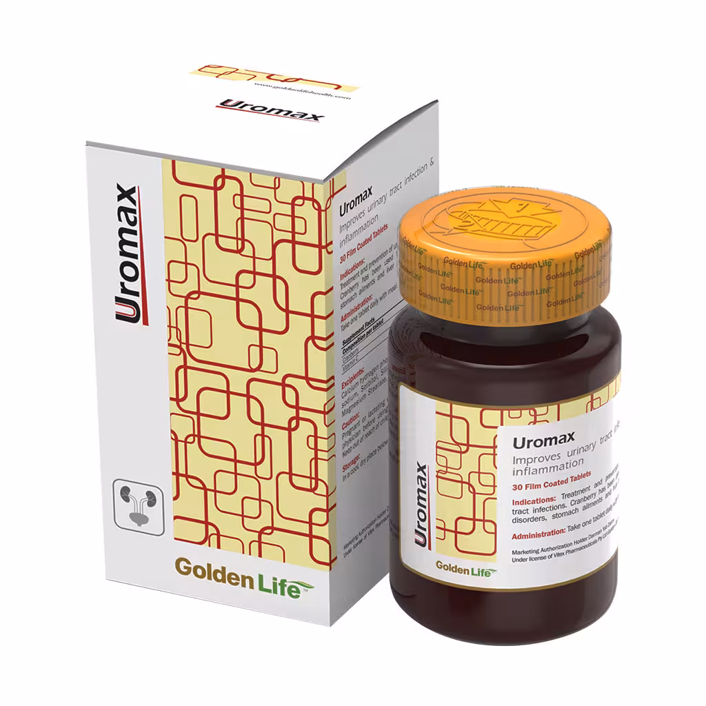 قرص ارومکس گلدن لایف 30 عددی Golden Life Uromax 30 Tabs