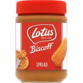 کرم بیسکویت بیسکوف لوتوس Lotus Biscoff حجم 400 گرم