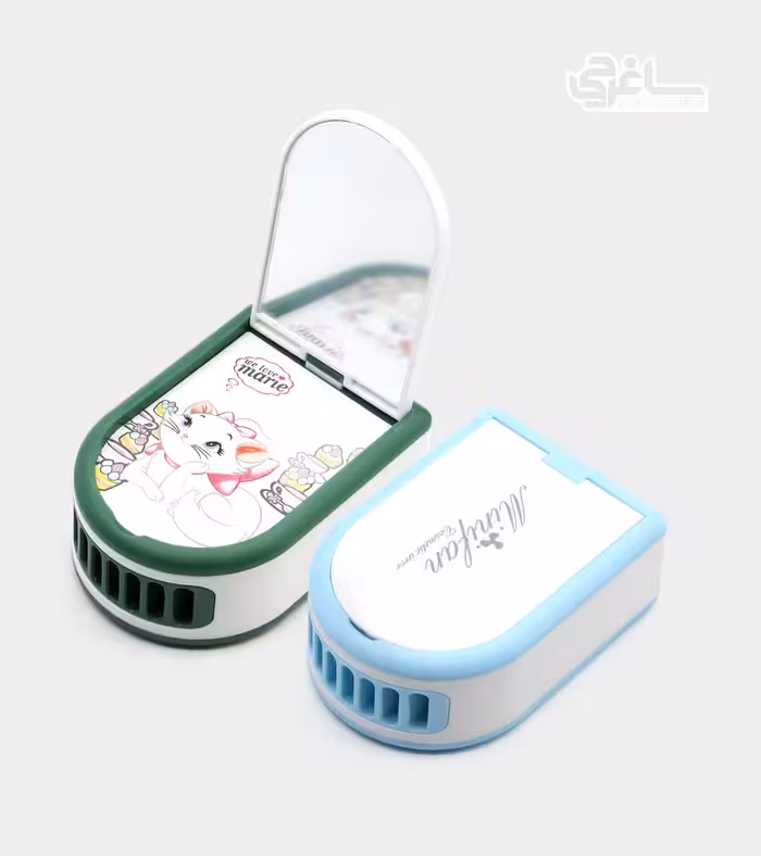 فن برقی مژه آینه دار