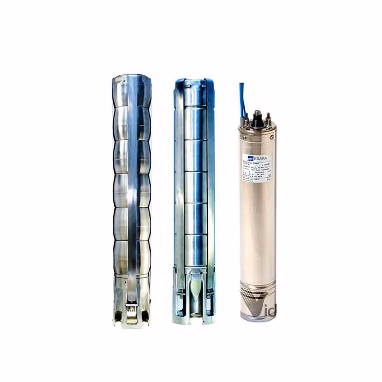 پمپ شناور 0.75 اسب تمام استیل ابارا مدل 4EBS-0213