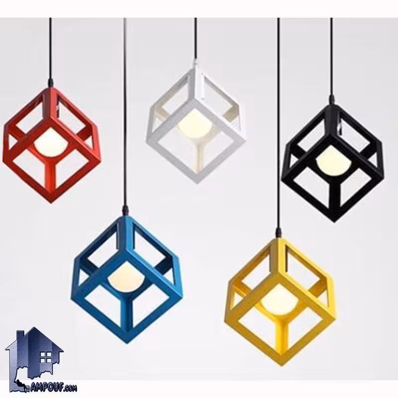 آویز مکعبی تک شاخه LLA100