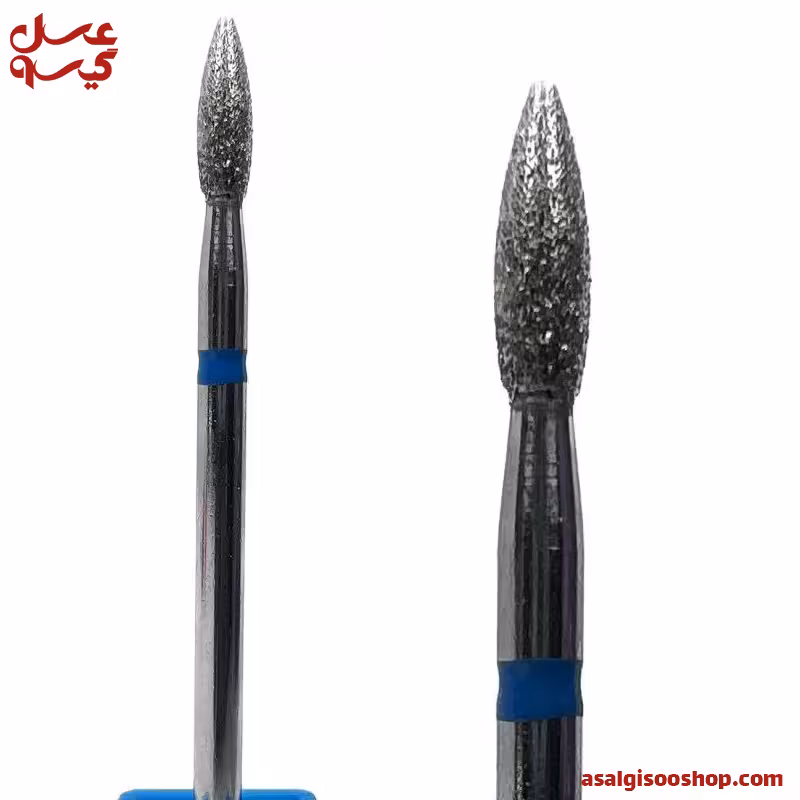 سرسوهان شنی مانیکور روسی اصل شعله نوار آبی -کد1376