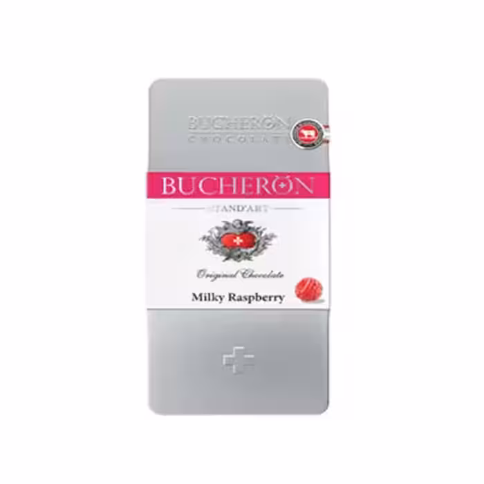 شکلات شیری با طعم رزبری بوچرون 100 گرمی Bucheron