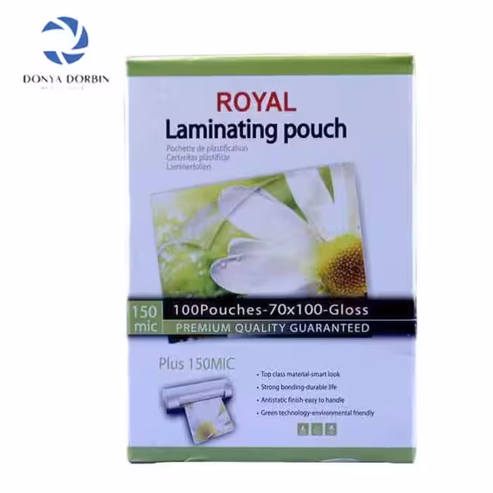 طلق پرس 7*10  150 میکرون مدل رویال  بسته 100 عددی