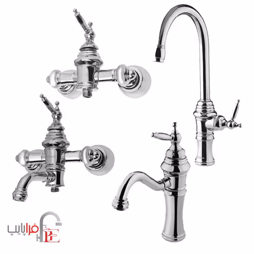 ست شیرآلات شیبه مدل مارال کروم ا Shibeh maral Collection