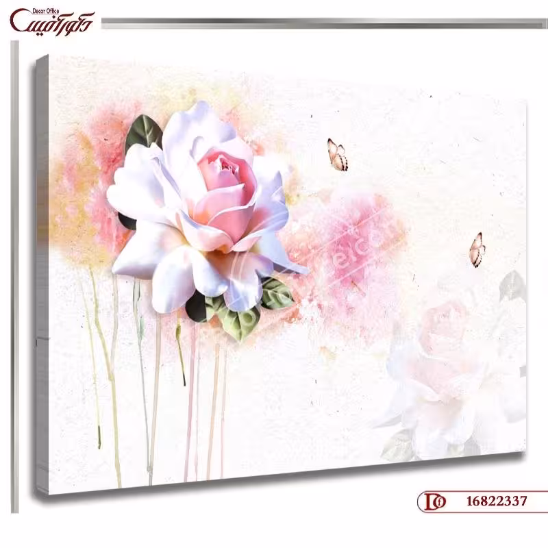 تابلو دیواری گل R2337