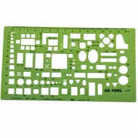 شابلون مبلمان فابل – مقیاس 1:100