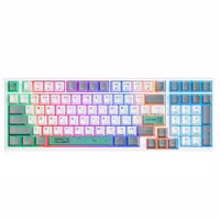 Onikuma G38 RGB Wired Mechanical Keyboard – White