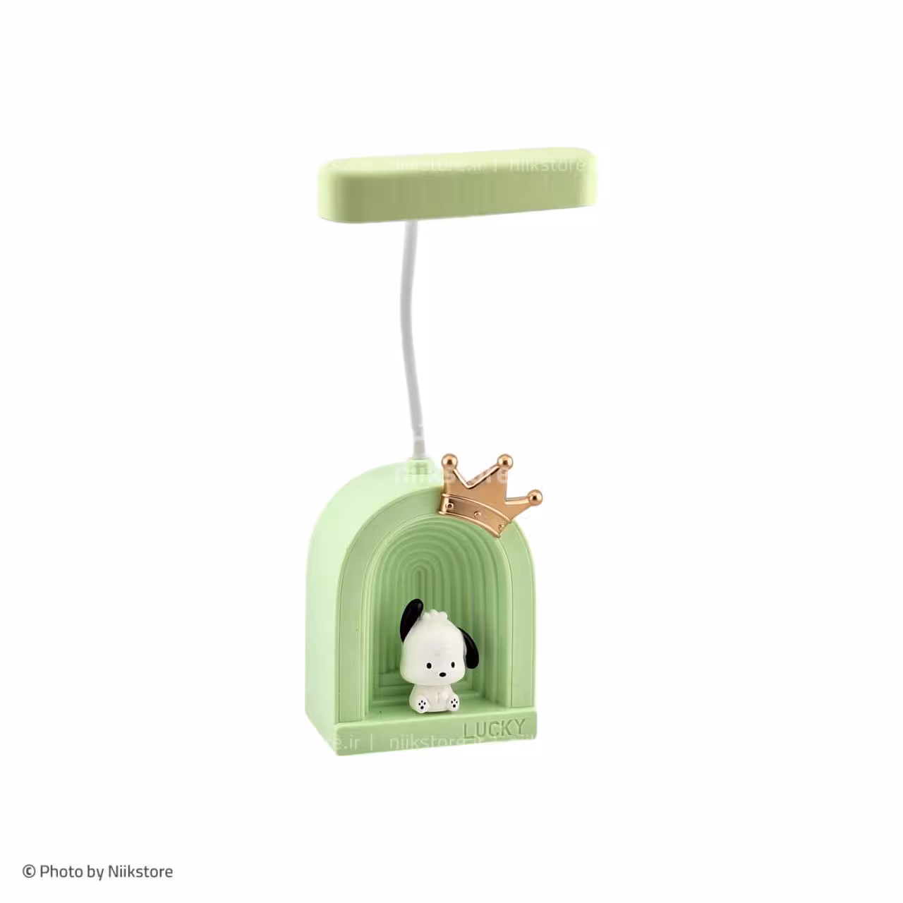 چراغ مطالعه کرومی تاج‌دار کد 338