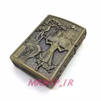 فندک بنزینی زورو طلایی برجسته کد A130100