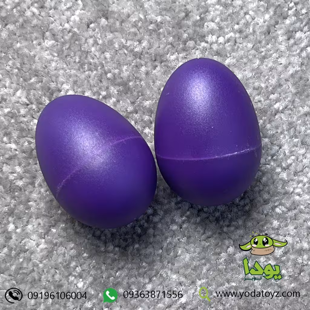 شیکر تخم مرغی رنگ بنفش