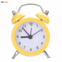 ساعت زنگدار رومیزی فانتزی کوچک رنگی