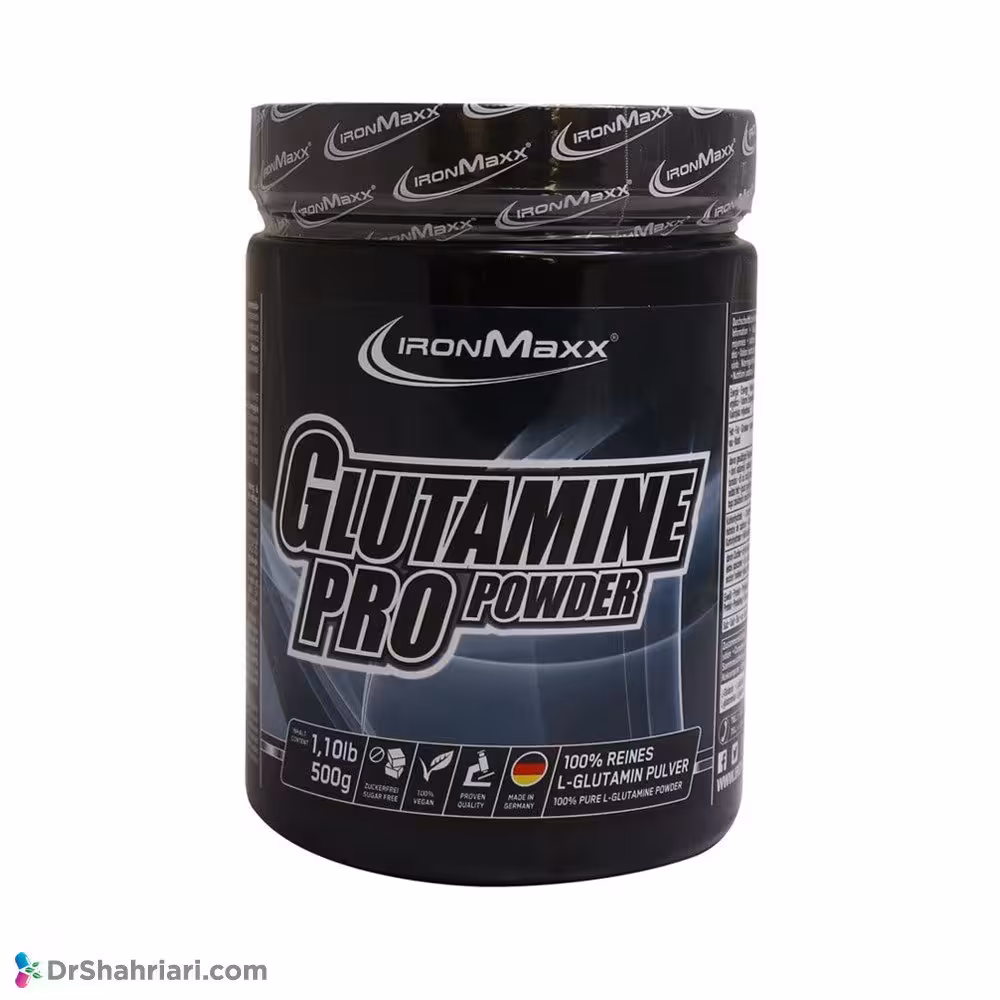 پودر گلوتامین پرو آیرون مکس | 500 گرم