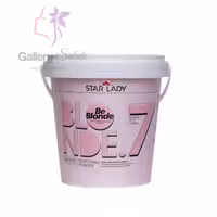 پودر دکلره سفید استار لیدی 500 گرمی سطلی Starlady White bleaching powder 500gr