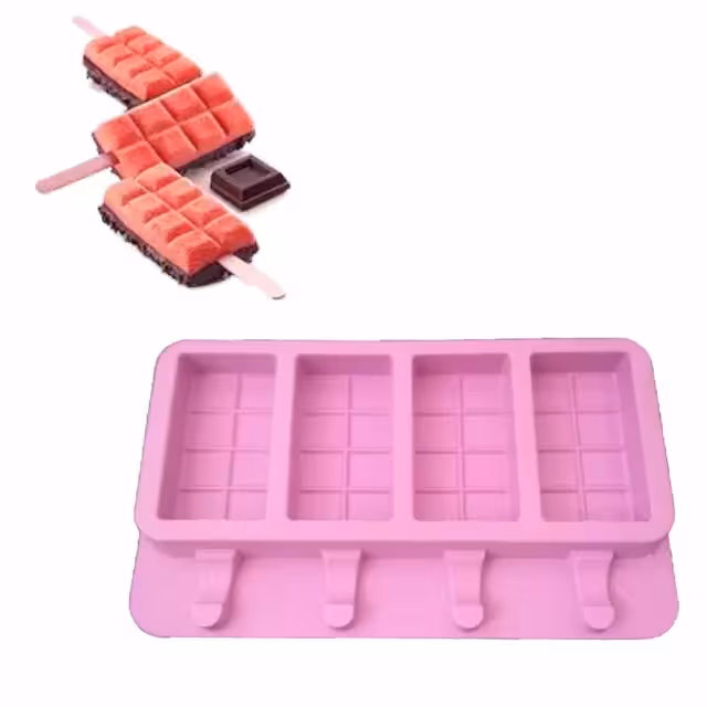 قالب سیلیکون پاپسیکل طرح وافل