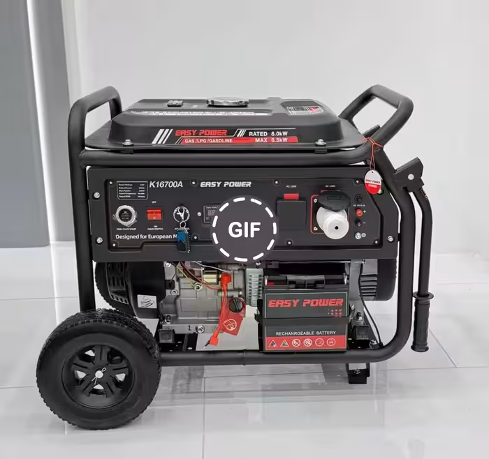 موتور برق سه گانه سوز 8/5 کیلو وات ایزی پاور مدل K16700A