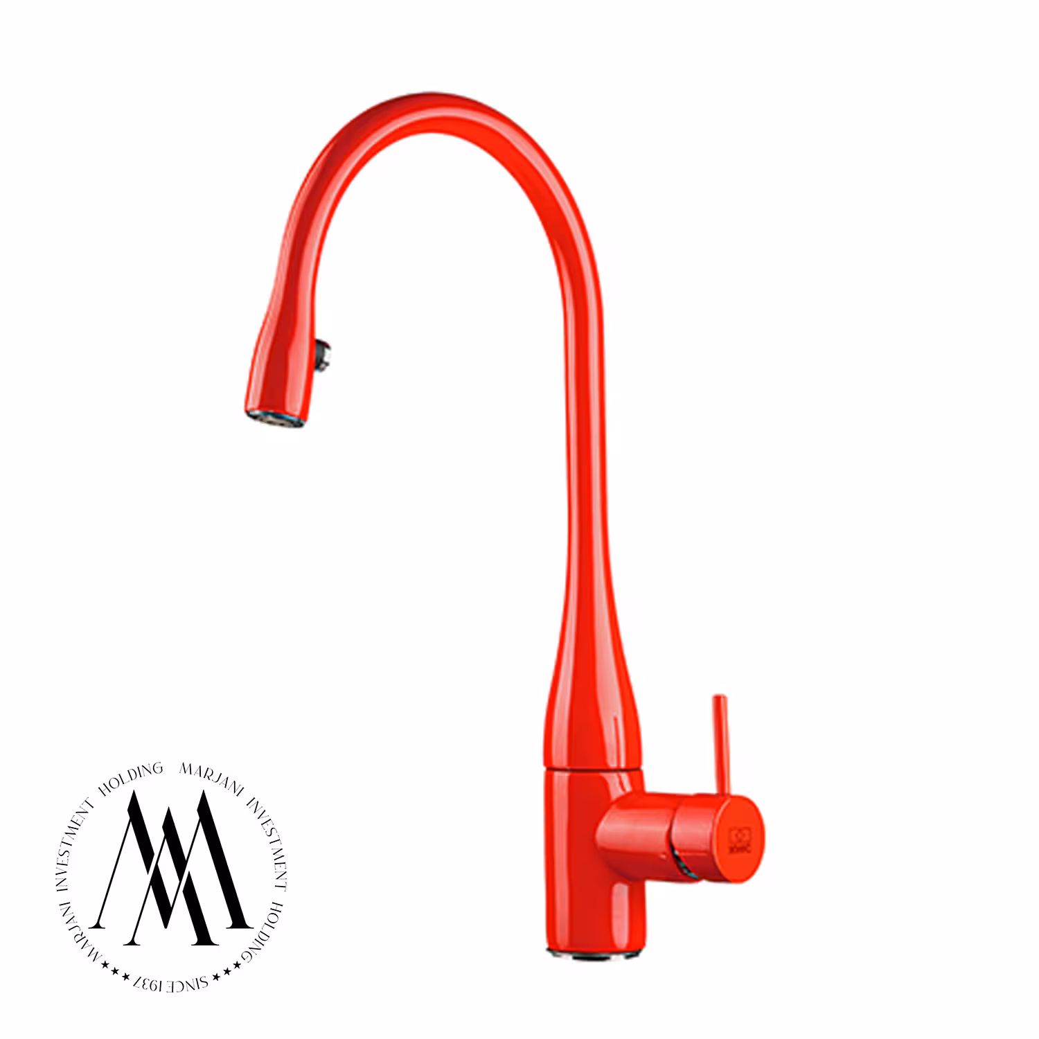 شیر ظرفشویی kwc مدل ایو پول دان (قرمز)