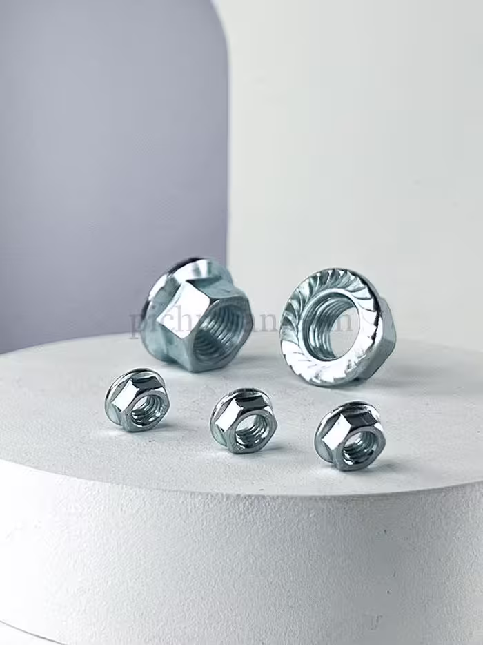 مهره واشردار سایز 12 میلیمتر بسته 100عددی