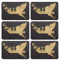 زیربشقابی طرح کلاسیک کد 8844 بسته 6 عددی | کالا مکس