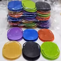 شانه انگشتی رنگی (12 عددی)