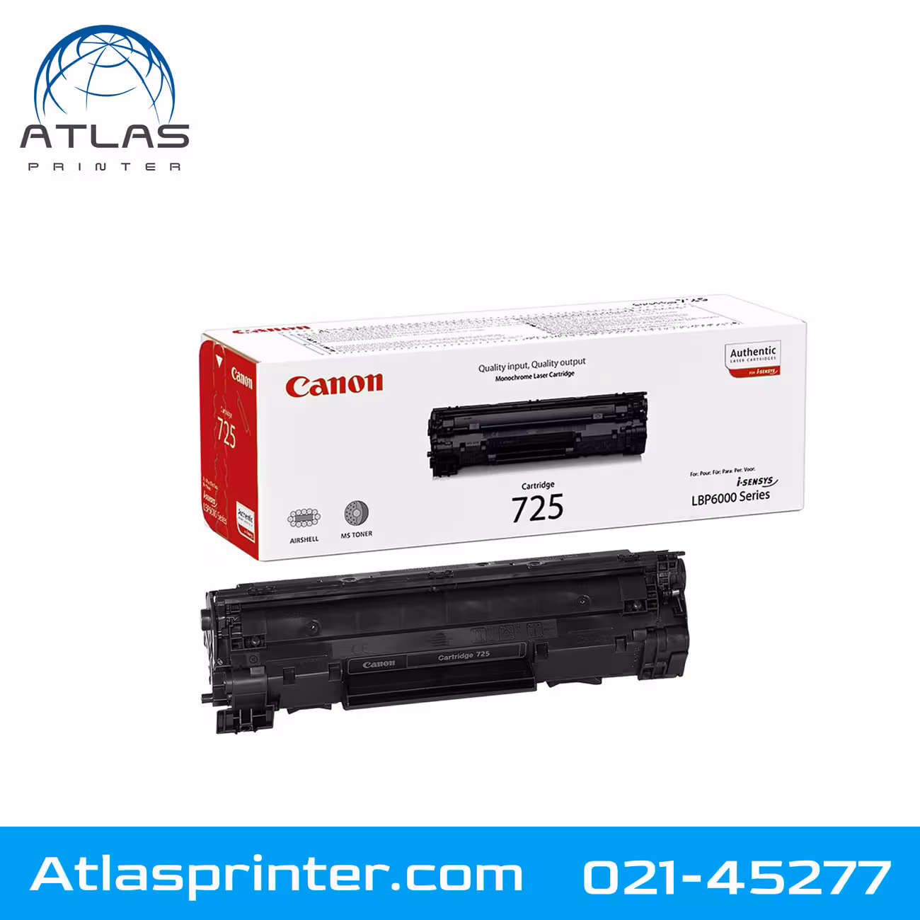 کارتریج تونر مشکی کانن مدل Canon 725 Toner