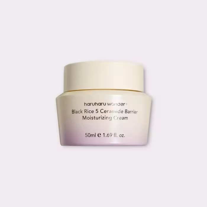 کرم مرطوب‌کننده و تقویت‌کننده سد پوستی برنج سیاه و 5 سرامید هاروهارو واندر 50 میل