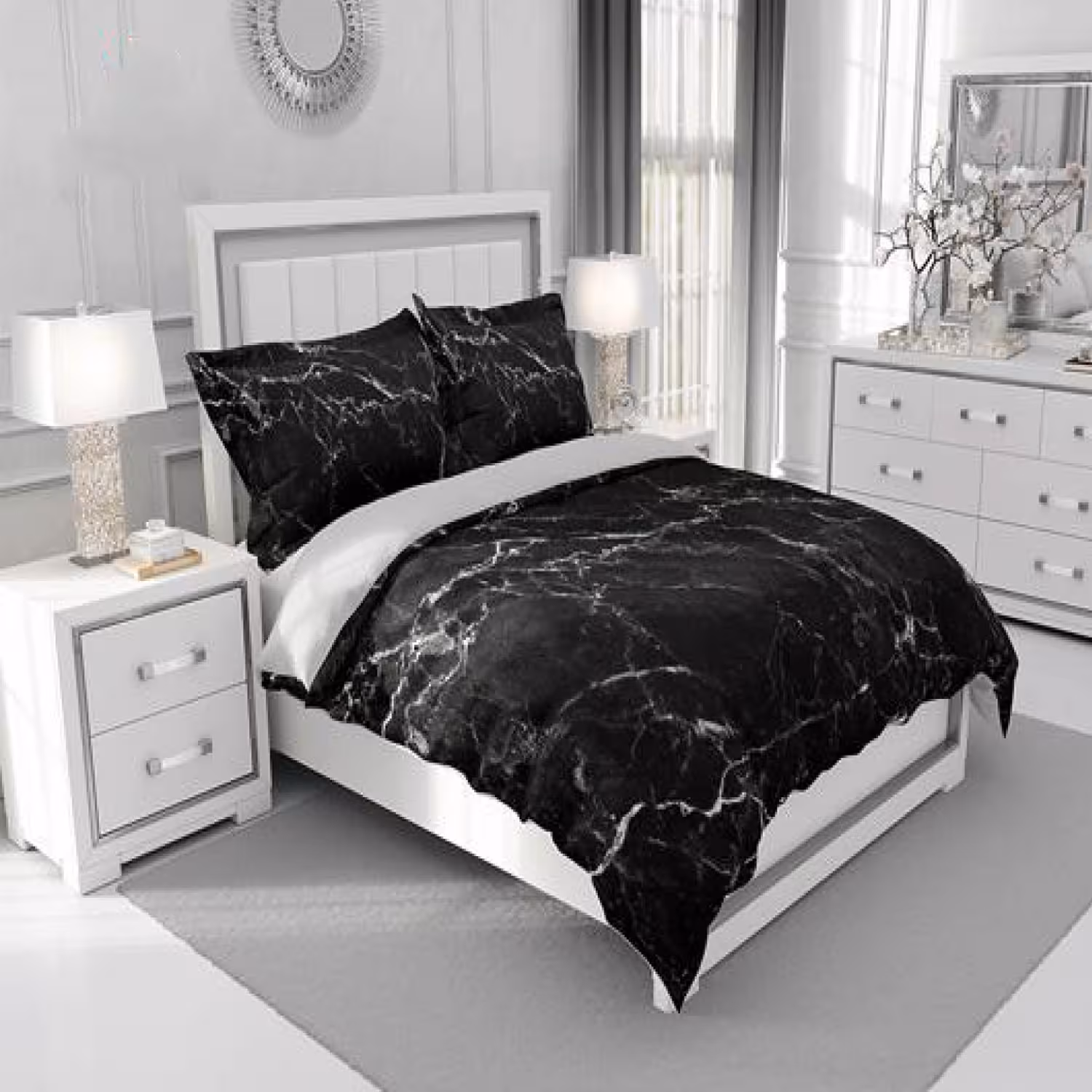 سرویس روتختی طرح‌دار چیداری مدل 1091