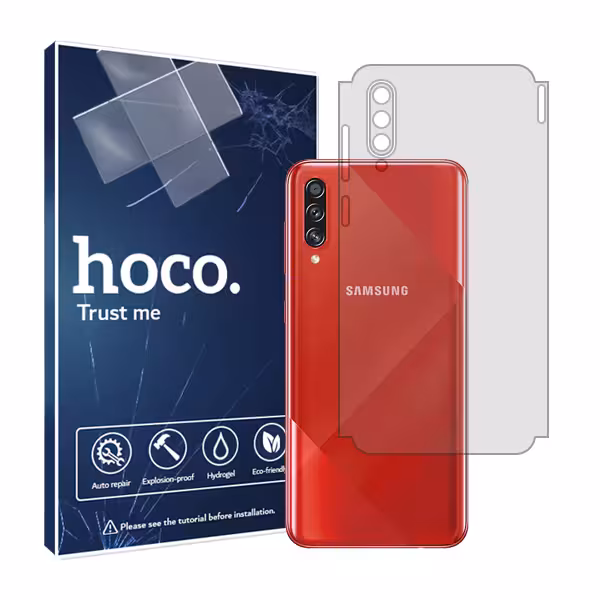 گلس پشت گوشی سامسونگ Galaxy A70s مدل شفاف برند هوکو کد M