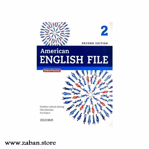 کتاب امریکن انگلیش فایل دو ویرایش دوم American English File 2 2nd Edition