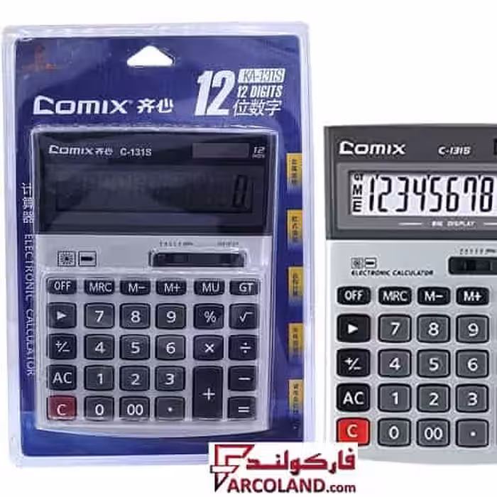 ماشین حساب رومیزی کامیکس COMIX مدل KA-131S
