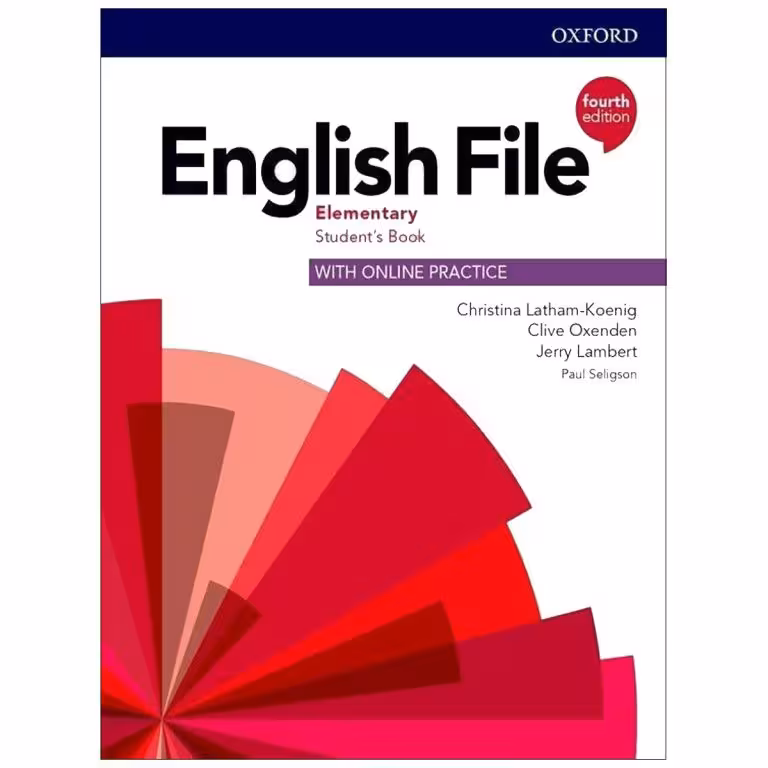 کتاب English File Elementary 4thانگلیش فایل المنتری