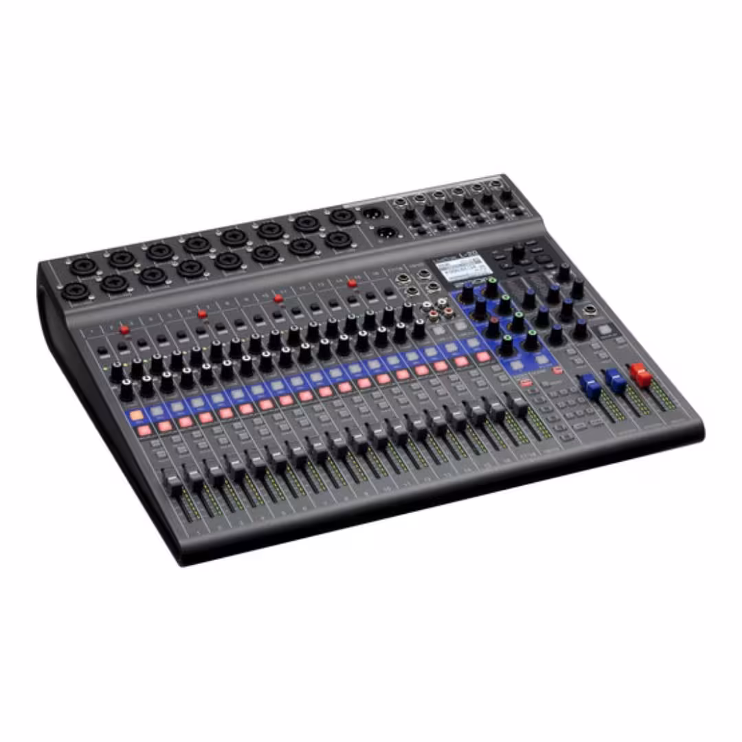 قیمت میکسر صدا زوم Zoom LiveTrak L-20 – 20-Input Digital Mixer & Multitrack Recorder