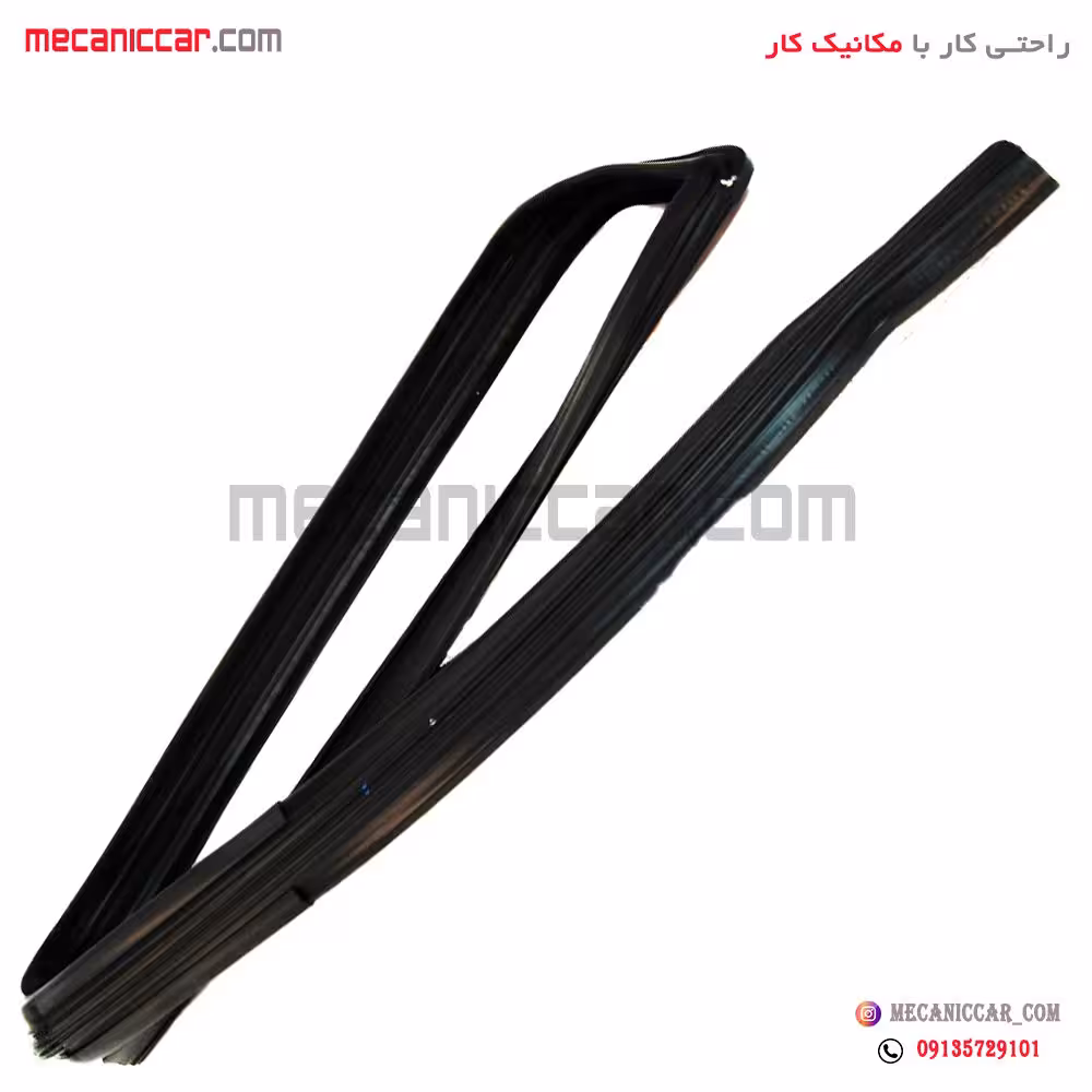 نوار دور کلاف شیشه (ماهوتی) جلو راست تیبا