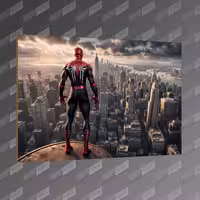 تخته شاسی طرح Spider-Man MDF-85