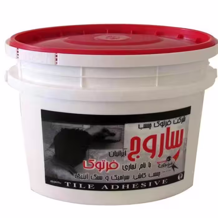 چسب کاشی خمیری 15کیلویی ساروج فرتوک