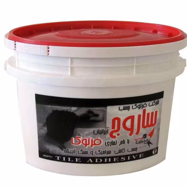 چسب کاشی خمیری 15کیلویی ساروج فرتوک