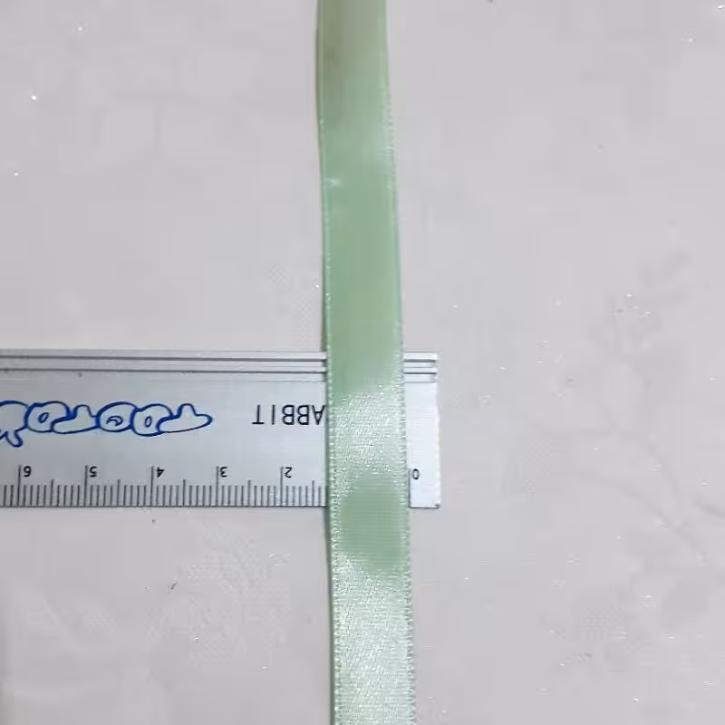 روبان سبز   رنگ یک سانتی(یک متر)