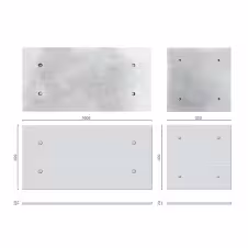 پنل بتنی GFRC مدل BOLT گرید 1