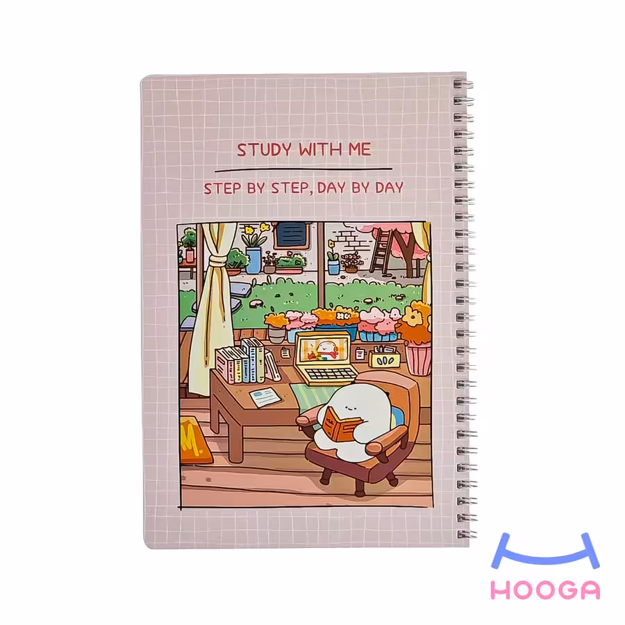 دفتر مشق 50 برگ حاشیه دار سری خرس و خرگوش طرح 7