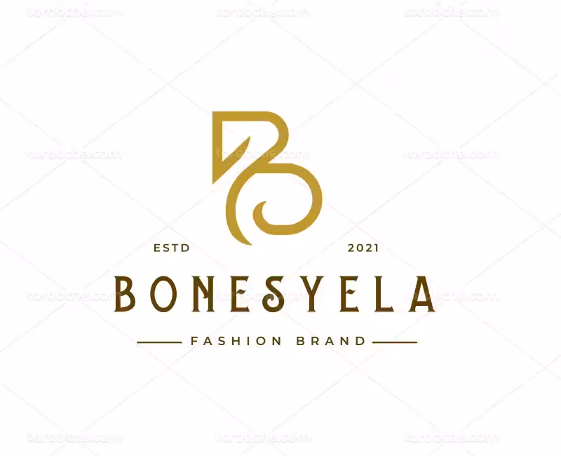 وکتور لوگو حرف B برای طراحی های تجاری | گرافیک با طعم تربچه