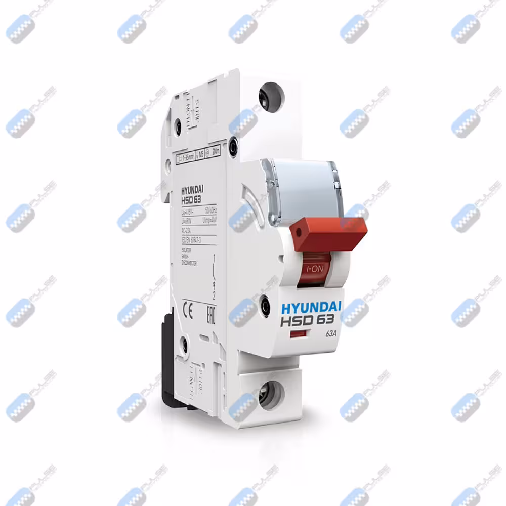 کلید 100 آمپر خشک (ایزولاتور سوئیچ) هیوندای تک پل سری HSD