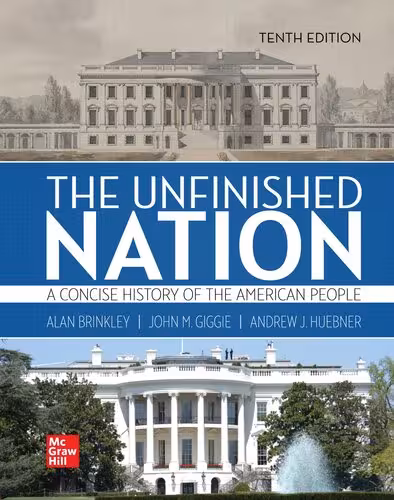 خرید و دانلود نسخه کامل کتاب The Unfinished Nation: A Concise History of the American People