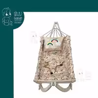 گهواره (ننویی) سنتی چوبی رنگین کمان