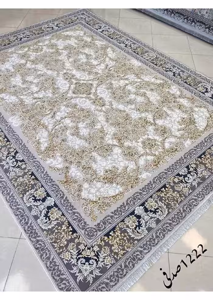 فرش ماشینی 1200 شانه تراکم 3600 آکرلیک کاشان- کد J13